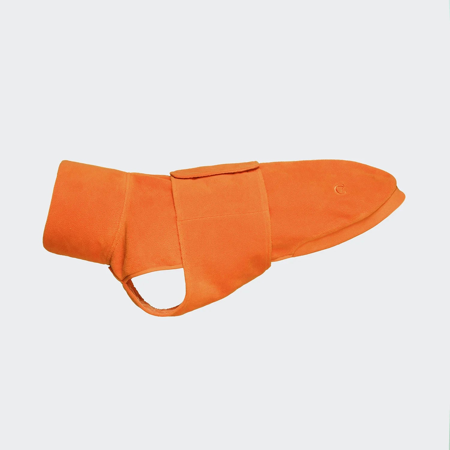 Dog Sweater Fleece Derby Orange
